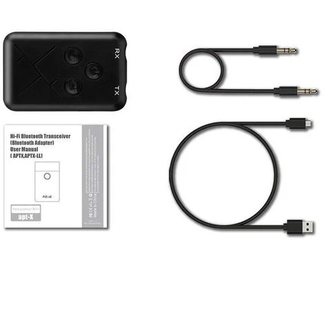 2 En 1 Transmetteur Bluetooth Récepteur 3.5mm Stéréo Sans Fil Musique Audio Câble Convertisseur Bluetooth V4.2 Adaptateur Pour TV DVD Mp3 (1pcs) 3 2 En 1 Transmetteur Bluetooth Récepteur 3.5mm Stéréo Sans Fil Musique Audio Câble Convertisseur Bluetooth V4.2 Adaptateur Pour TV DVD Mp3 (1pcs) – Image 3