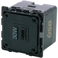 Legrand Chargeur Simple USB Céliane Type-C 3A 30W Power Delivery (067467)