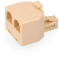 Adaptateur Téléphone Sortie Double 4 Voies Sous Film Rétractable Edm