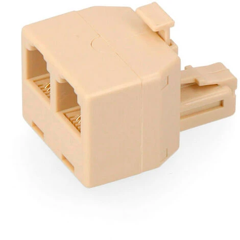 Adaptateur Téléphone Sortie Double 4 Voies Sous Film Rétractable Edm 1 Adaptateur Téléphone Sortie Double 4 Voies Sous Film Rétractable Edm