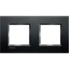 Legrand Plaque Livinglight Neutre 2+2 Modules Horizontal Ou Vertical Anthracite (LNA4802M2AR)