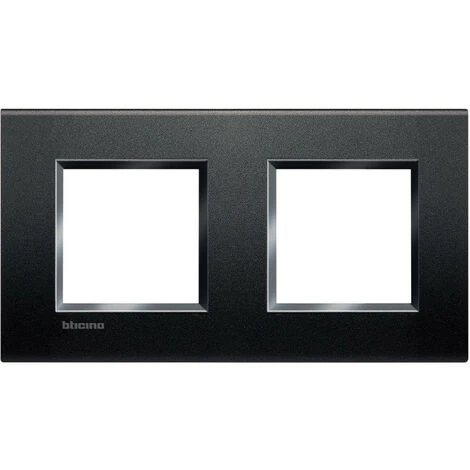 Legrand Plaque Livinglight Neutre 2+2 Modules Horizontal Ou Vertical Anthracite (LNA4802M2AR) 1 Legrand Plaque Livinglight Neutre 2+2 Modules Horizontal Ou Vertical Anthracite (LNA4802M2AR)