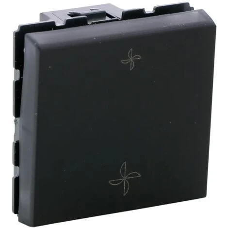 Commande De VMC Mosaic Pour Commande Directe De Ventilation Mécanique Contrôlée 10AX 250V Noir Mat LEGRAND 079127L 1 Commande De VMC Mosaic Pour Commande Directe De Ventilation Mécanique Contrôlée 10AX 250V Noir Mat LEGRAND 079127L