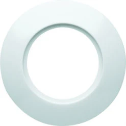 Hager 1930 - Plaque - 1 Poste - Blanc - Hager Wmv401