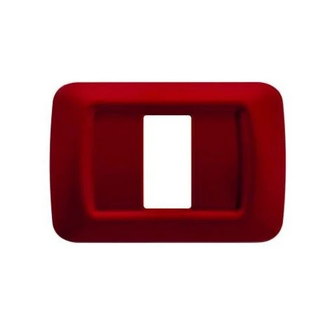PLAQUE 1 POS.BORDEAUX CLASS.TOP SYSTEM GEWISS GW22531 1 PLAQUE 1 POS.BORDEAUX CLASS.TOP SYSTEM GEWISS GW22531