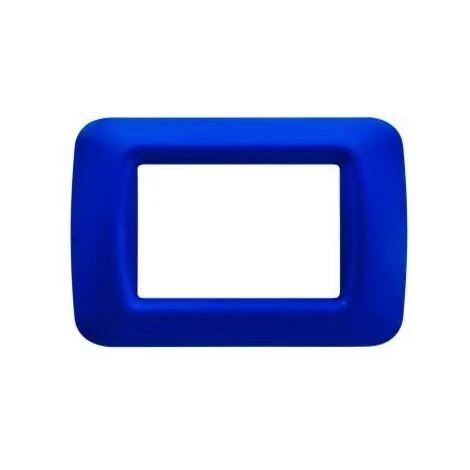 PLAQUE 3 POS.BLEU JAZZ TOP SYSTEM GEWISS GW22573 1 PLAQUE 3 POS.BLEU JAZZ TOP SYSTEM GEWISS GW22573