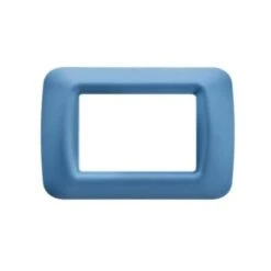 PLAQUE 3 POS.BLEU CIEL TOP SYSTEM GEWISS GW22563