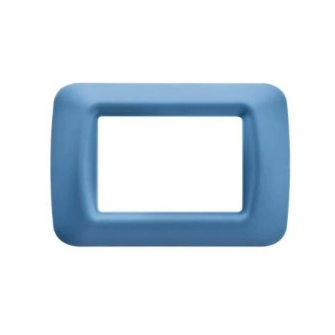 PLAQUE 3 POS.BLEU CIEL TOP SYSTEM GEWISS GW22563 1 PLAQUE 3 POS.BLEU CIEL TOP SYSTEM GEWISS GW22563