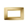 PLAQUE ONE 4P OR GEWISS GW16104MO