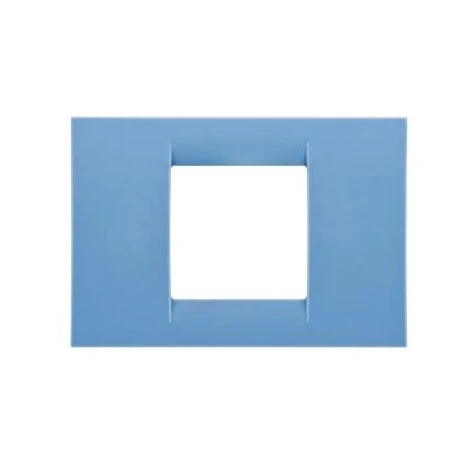 PLAQUE 2 POS.BLEU CIEL SYSTEM VIRNA GEWISS GW22162 1 PLAQUE 2 POS.BLEU CIEL SYSTEM VIRNA GEWISS GW22162