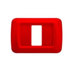 PLAQUE 1 POS.ROUGE GERANIUM TOP SYSTEM GEWISS GW22521