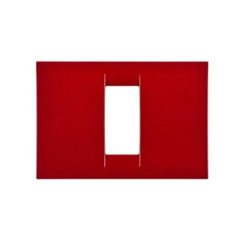 PLAQUE 1 POS.ROUGE BORDEAUX SYSTEM VIRNA GEWISS GW22131 1 PLAQUE 1 POS.ROUGE BORDEAUX SYSTEM VIRNA GEWISS GW22131