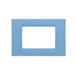 PLAQUE 3 POS.BLEU CIEL SYSTEM VIRNA GEWISS GW22163