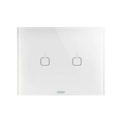 PLAQUE ICE TOUCH 3P BLANC 2 SYMB. GEWISS GW16952CB