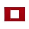 PLAQUE 2 POS.ROUGE BORDEAUX SYSTEM VIRNA GEWISS GW22132