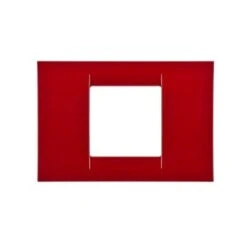 PLAQUE 2 POS.ROUGE BORDEAUX SYSTEM VIRNA GEWISS GW22132