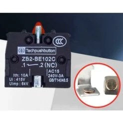 Bouton-poussoir Pour L'arret D'urgence 22mm 1NC 400V 10A Avec Verrouillage Champignon 40mm -Legrand || Schneider® Soldes Boutique 83878574 4