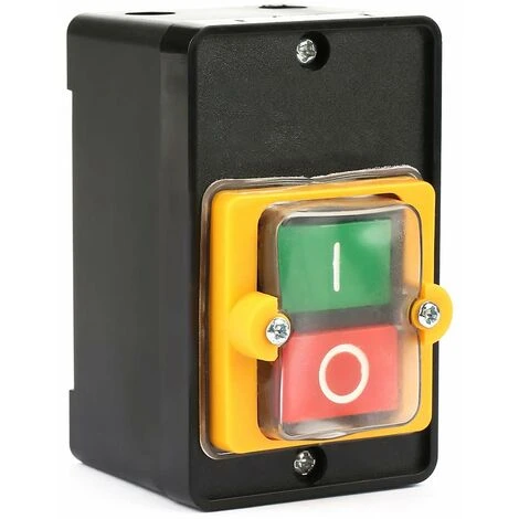 Interrupteur De Commande étanche KA0-5H Interrupteur à Bouton-poussoir Marche/arrêt AC 220V/380V 10A Interrupteur à Bouton-poussoir Avec Base 2 Interrupteur De Commande étanche KA0-5H Interrupteur à Bouton-poussoir Marche/arrêt AC 220V/380V 10A Interrupteur à Bouton-poussoir Avec Base – Image 2