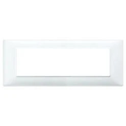 14657.01 Plaque 7 Modules En Plana Blanc