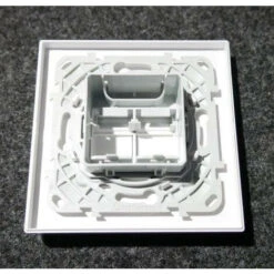 Schneider Electric Prise Double RJ45 CAT6 FTP Blanc Polaire P-E Complet Avec Support Et Plaque S-ONE ALTIRA SCHNEIDER -Legrand || Schneider® Soldes Boutique 89777089 3