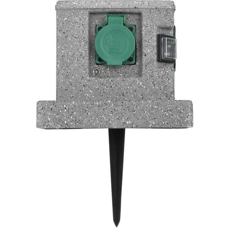 Prise De Jardin Avec Capteur Crépusculaire Plastique 3 Prise De Jardin Avec Capteur Crépusculaire Plastique – Image 3