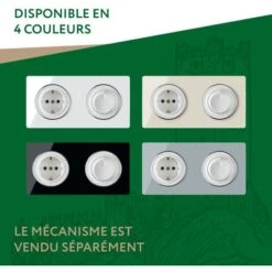 Plaque De Finition Garda En Verre, Horizontal, 2 Postes Noir 7 Plaque De Finition Garda En Verre, Horizontal, 2 Postes Noir -Legrand || Schneider® Soldes Boutique 90267904 3