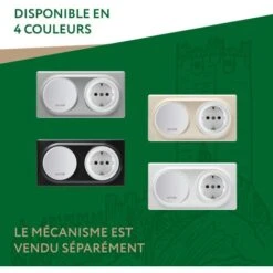 Plaque De Finition Florence En Plastique, 2 Postes Beige 7 Plaque De Finition Florence En Plastique, 2 Postes Beige -Legrand || Schneider® Soldes Boutique 90267906 4