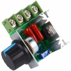 Variateur De Vitesse Pour Moteur, AC 50-220 V 2000 W 25 A Module De Commande De Vitesse De Moteur à Courant Alternatif Régulateur De Vitesse Régulateur De Tension Réglable -Legrand || Schneider® Soldes Boutique 90675375 4