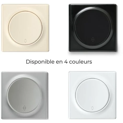 Interrupteur Va-et-vient Simple, Encastré, Avec Plaque De Finition Florence Blanc 5 Interrupteur Va-et-vient Simple, Encastré, Avec Plaque De Finition Florence Blanc – Image 5