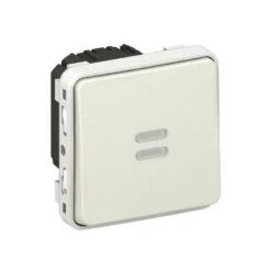 Interrupteur Va-Et-Vient Témoin LEGRAND Plexo Monophasé Composable Blanc - 069612