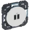 Double Chargeur USB DOOXIE 3A Finition Blanc Type-C - LEGRAND - 600345