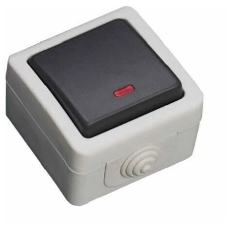 Interrupteur Avec IP44 étanche GSC 1200866 1 Interrupteur Avec IP44 étanche GSC 1200866