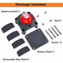 SR Coupe Circuit De Batterie 12V - 48V Interrupteur Isolateur De Batterie, Interrupteur De Déconnexion De Batterie étanche 275A Commutateur D'Isolateur De Batterie Pour Voitures, Bateaux,Véhicules 9 SR Coupe Circuit De Batterie 12V - 48V Interrupteur Isolateur De Batterie, Interrupteur De Déconnexion De Batterie étanche 275A Commutateur D'Isolateur De Batterie Pour Voitures, Bateaux,Véhicules -Legrand || Schneider® Soldes Boutique 95134770 5