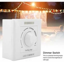 Variateur D'intensité LED, 220V 200W Avec Télécommande Infrarouge Gradateur LED Interrupteur Universel Variateur De Lumière Button Interrupteurs Gradateur Commutateur 7 Variateur D'intensité LED, 220V 200W Avec Télécommande Infrarouge Gradateur LED Interrupteur Universel Variateur De Lumière Button Interrupteurs Gradateur Commutateur -Legrand || Schneider® Soldes Boutique 95225340 4