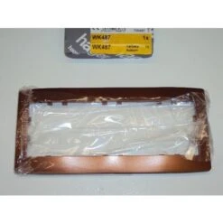 Plaque 3 Postes Auburn Verticale Entraxe 57 KALLYSTA