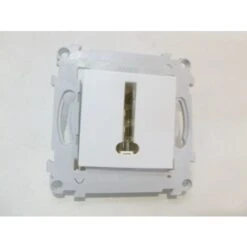 Schneider Electric Prise Conjoncteur Telephone 8 Plots En Té Blanche Sans Plaque ALVAIS SCHNEIDER ALB81066