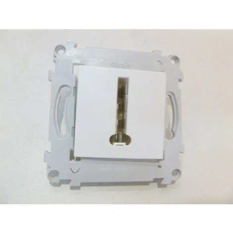 Schneider Electric Prise Conjoncteur Telephone 8 Plots En Té Blanche Sans Plaque ALVAIS SCHNEIDER ALB81066 1 Schneider Electric Prise Conjoncteur Telephone 8 Plots En Té Blanche Sans Plaque ALVAIS SCHNEIDER ALB81066