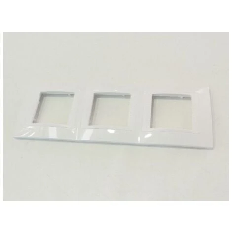 Schneider Electric Plaque Triple Blanche 3 Postes 3X2 Modules Verticale Entraxe 71mm UNICA 3 Schneider Electric Plaque Triple Blanche 3 Postes 3X2 Modules Verticale Entraxe 71mm UNICA – Image 3