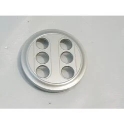 Enjoliveur Titane Double Pour 2 Prises Triple Audio/video Céliane LEGRAND 068514