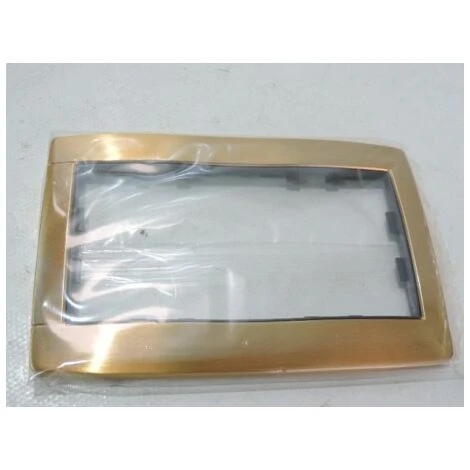 Plaque Double Orizon Verticale 2 Postes Entraxe 57mm Sans Séparation Pour Appareillage Mural KALLYSTA HAGER WK566 1 Plaque Double Orizon Verticale 2 Postes Entraxe 57mm Sans Séparation Pour Appareillage Mural KALLYSTA HAGER WK566