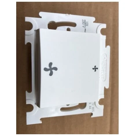 Commande VMC Blanche 2 Vitesses Sans Position Arrêt 10A Encastrée Bornes Auto Fixation Vis Sans Plaque ALTERNATIVE ELEC AE52017 2 Commande VMC Blanche 2 Vitesses Sans Position Arrêt 10A Encastrée Bornes Auto Fixation Vis Sans Plaque ALTERNATIVE ELEC AE52017 – Image 2