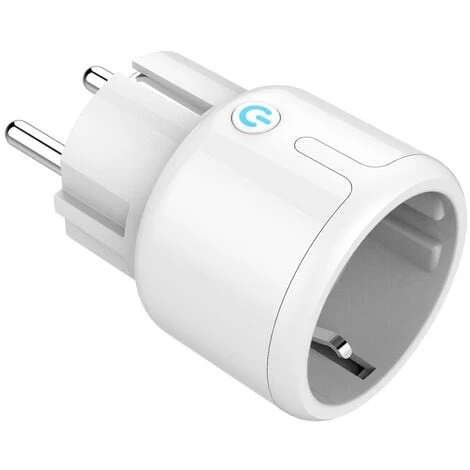 Prise WLAN Avec Mesure De La Puissance, Prise WiFi, Design Mini, Consommation D'énergie, Mesure Et Compteur De Coût énergétique, Contrôle Vocal Avec Alexa & Google Assistant Minuterie / Programme App 2 Prise WLAN Avec Mesure De La Puissance, Prise WiFi, Design Mini, Consommation D'énergie, Mesure Et Compteur De Coût énergétique, Contrôle Vocal Avec Alexa & Google Assistant Minuterie / Programme App – Image 2