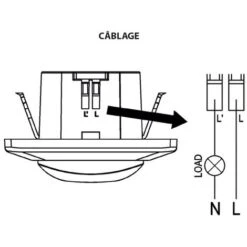 Interrupteur Automatique LED 190° -Legrand || Schneider® Soldes Boutique 9720897 3