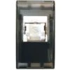 Prise Rj45 Cat.6 A Inc.D'Isol.Noir AVE 45329C6