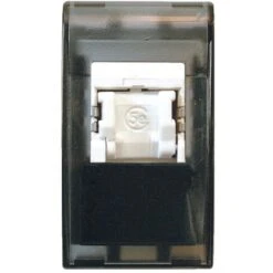 Prise Rj45 Cat.6 A Inc.D'Isol.Noir AVE 45329C6