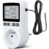 Prise Thermostat, Prise Minuteur Digital, Prise Programmable Digitale Avec Sonde, Minuterie Numérique Programmable, Prise Thermostat Chauffage Pour Serre, Aquarium -