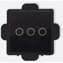 Interrupteur Tactile Triple Modern Noir 7 Interrupteur Tactile Triple Modern Noir -Legrand || Schneider® Soldes Boutique 99932531 4